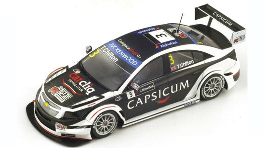 CHEVROLET CRUZE N.3 HUNGARORING WTCC 2014 T.CHILTON 1:43 - Spark Model - S2456