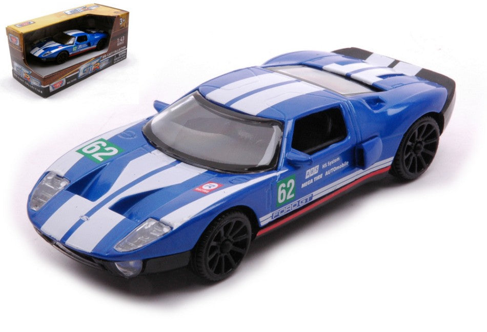 FORD GT RACING BLUE 1:43 - MotorMax - MTM79416