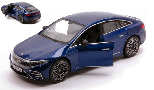 MERCEDES EQ EQS SEDAN 2022 BLUE 1:24 - Maisto - MI32902B