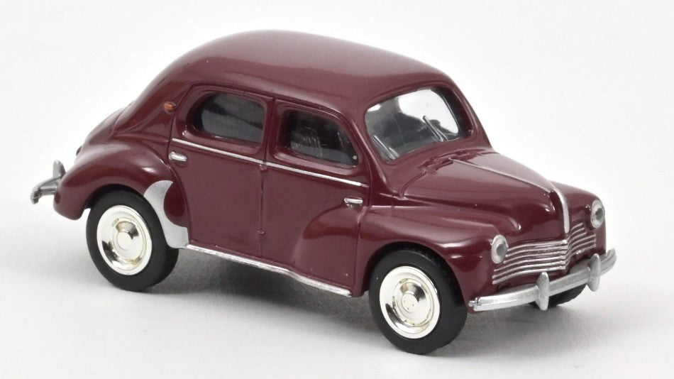 RENAULT 4 CV 1950 MAROON 1:64 - Norev - NV310935