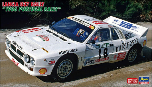 LANCIA 037 1986 PORTUGAL RALLY KIT 1:24 - Hasegawa - HA20584