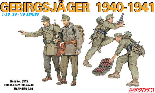 GERMAN GEBIRSJAGER KIT 1:35 - Dragon - D6345