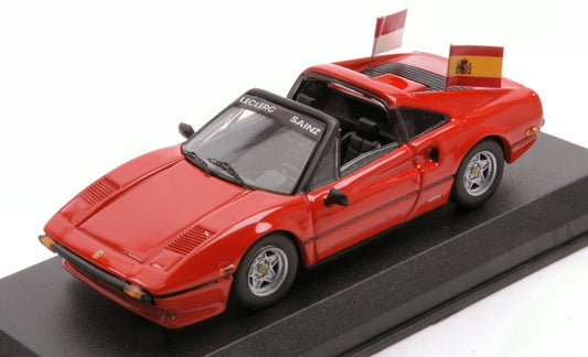 FERRARI 308 GTS PARADE MEXICO F1 GP 2022 LECLERC-SAINZ 1:43 - Best Model - BT9830