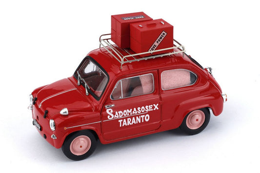 FIAT 600D SADOMASOSEX 1:43 - Brumm - BM0647