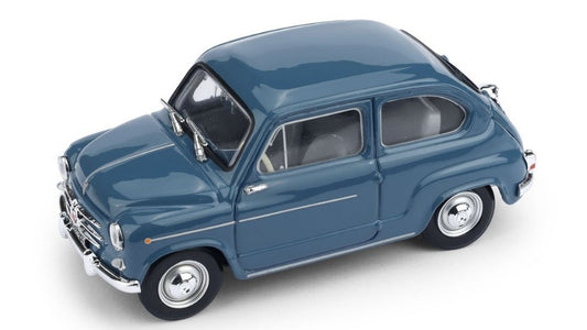 FIAT 600D BERLINA 1960 BLU CHIARO 1:43 - Brumm - BM0316-09