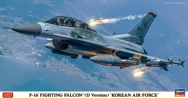 AEREO F-16 D FIGHTING FALCON KOREAN AIR FORCE KIT 1:48 - Hasegawa - HA ...