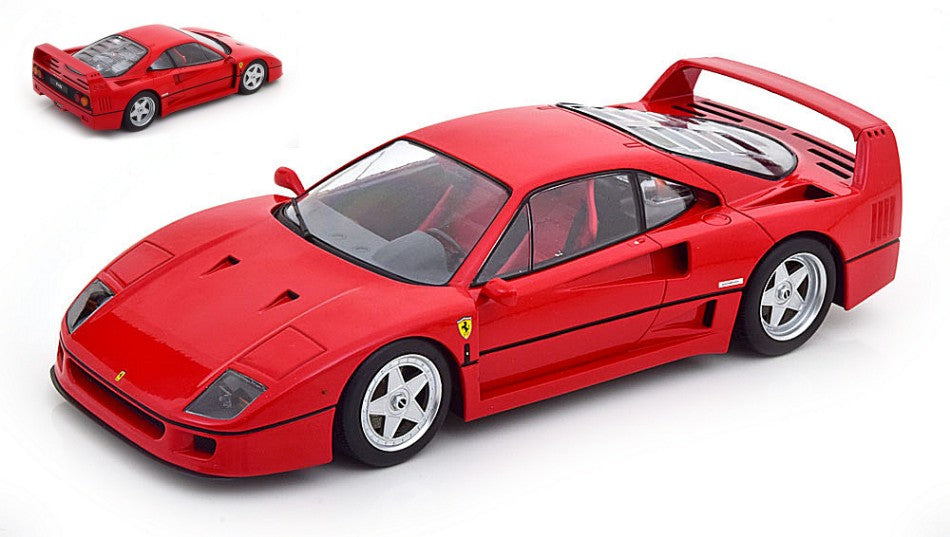 FERRARI F40 RED SEATS 1987 RED 1:18 - KK Scale - KKDC180694