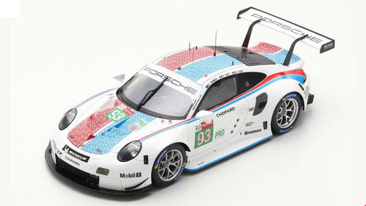 PORSCHE 911 RSR N.93 3rd LMGTE PRO CLASS LM 2019 PILET-BAMBER-TANDY 1:18 - Spark Model - S18436
