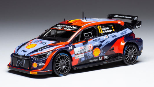 HYUNDAI i20 N RALLY1 N.11 RALLY CROATIA 2022 NEUVILLE-WYDAEGHE 1:43 - Ixo Model - RAM851