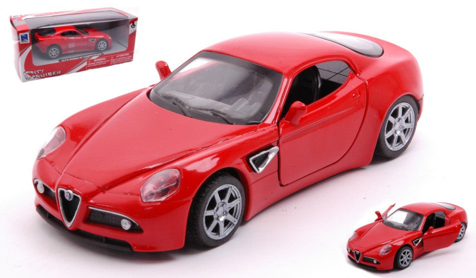 ALFA ROMEO 8C RED 1:32 - New Ray - NY511938C