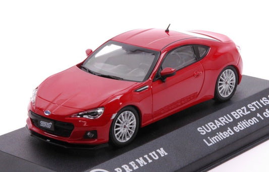 SUBARU BRZ STI TS 2013 RED1:43 - Triple 9 - T9P-10021