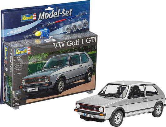 VW GOLF 1 GTI KIT MODEL SET 1:24 - Revell - RV67072