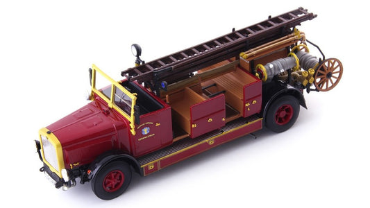 MAGIRUS MAYBACH KS 25 "STUTTGART" 1929 RED 1:43 - Autocult - ATC12017