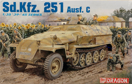 SD KFZ 251 AUSF.C KIT 1:35 - Dragon - D6187