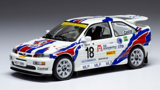FORD ESCORT RS COSWORTH N.18 RALLY BOHEMIA 1996 BLAHNA/PELC 1:43 - Ixo Model - RAC415A