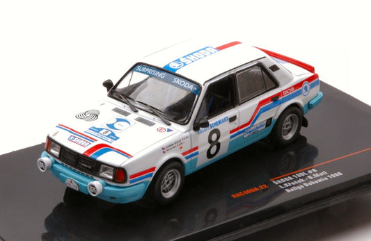SKODA 130 L N.8 RALLY BOHEMIA 1988
KRECEK/MOTL 1:43 - Ixo Model - RAC408A.22