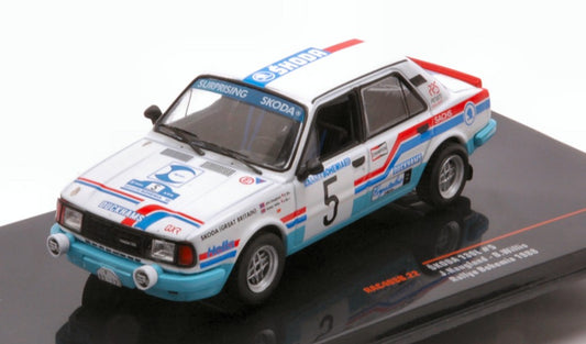 SKODA 130 L N.5 RALLY BOHEMIA 1988
HAUGLAND/WILLIS 1:43 - Ixo Model - RAC408B.22