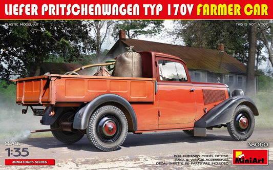 LIEFER PRITSCHENWAGEN TYP 170V FARMER KIT 1:35 - Miniart - MIN38060