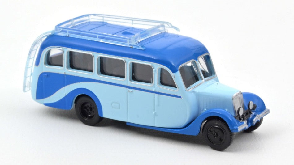 CITROEN U23 AUTOCAR 1947 CLEAR & MIDDLE BLUE 1:87 - Norev - NV159922