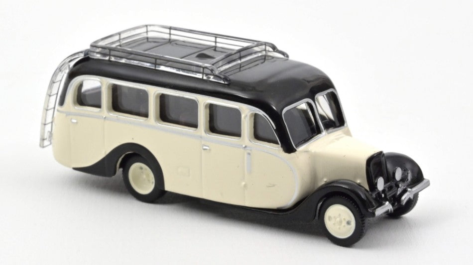 CITROEN U23 AUTOCAR 1947 CREAM & BLACK 1:87 - Norev - NV159924