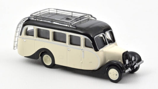 CITROEN U23 AUTOCAR 1947 CREAM & BLACK 1:87 - Norev - NV159924