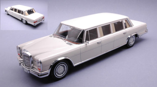MERCEDES 600 (W100) 1969 WHITE 1:18 - ModelCarGroup - MCG18188