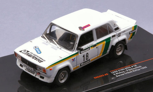 LADA 2105 VFTS N.18 TRIBEC RALLY 1988
BLAHNA/SCHOVANEK 1:43 - Ixo Model - RAC422