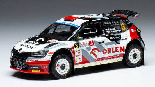 SKODA FABIA RALLY 2 EVO N.3 RALLY POLEN 2022
MARCZYK/GOSPORARCZYK 1:43 - Ixo Model - RAM858