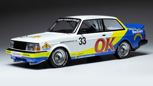 VOLVO 240 TURBO N.33 OK ETCC ZOLDER 1985 ANDERSSON/PETERSSON 1:18 - Ixo Model - 18RMC105B.20