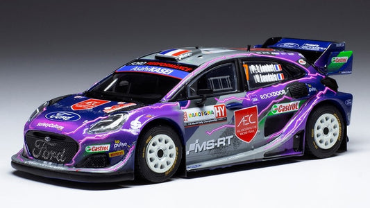 FORD PUMA RALLY1 N.7 RALLY SARDEGNA 2022 LOUBET/LANDAIS 1:43 - Ixo Model - RAM854