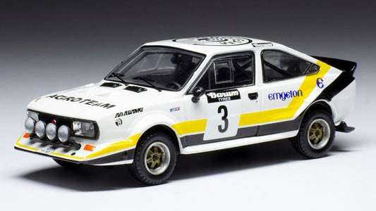 SKODA MTX 160 N.3 RALLY WM VALASSKAA ZIMA 1984 BLAHNA/SCHOVANEK 1:43 - Ixo Model - RAC416A