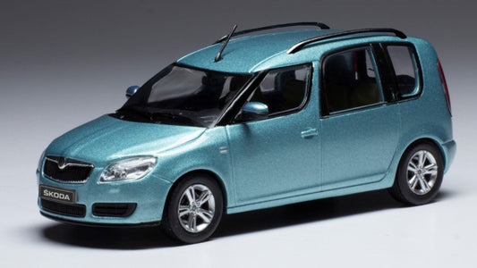 SKODA ROOMSTER 2007 LIGHT MET.BLUE 1:43 - Ixo Model - CLC472