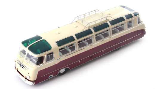 KRAUS MAFFEI KML 110 1959 RED/IVORY 1:43 - Autocult - ATC10010