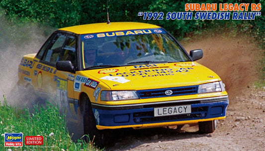 SUBARU LEGACY RS 1992 SOUTH SWEDISH RALLY  KIT 1:24 - Hasegawa - HA20602
