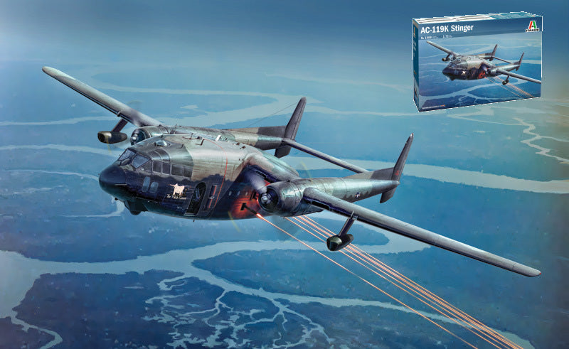AC-119K STINGER KIT 1:72 - Italeri - IT1468