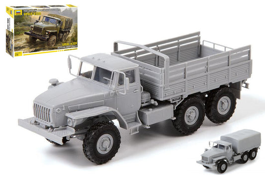 URAL-4320 RUSSIAN 6x6 OFFROAD TRUCK  KIT 1:35 - Zvezda - Z5050
