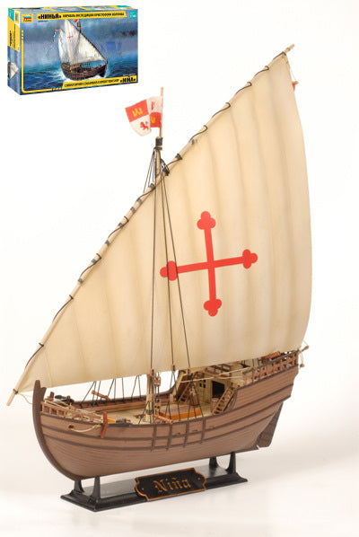 CARAVEL NINA KIT 1:100 - Zvezda - Z9005