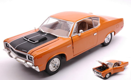AMC REBEL MACHINE 1970 ORANGE 1:18 - Lucky Die Cast - LDC92778O