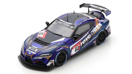 TOYOTA SUPRA GT4 N.83 3rd SP 10 CLASS 24 H NURBURGRING 2022 TONGES 1:43 - Spark Model - SG854