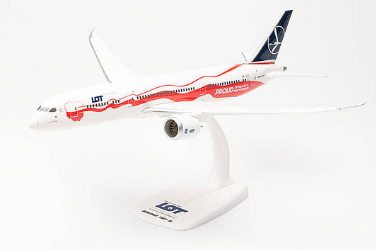 BOEING 787-9 LOT POLISH AIRLINES 1:200 - Herpa - HP613781