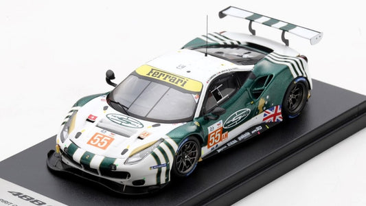 FERRARI 488 GTE EVO SPIRIT OF R.N.55 LM 2022 CAMER./GRIFFIN/PEREL 1:43 - Looksmart - LSLM144