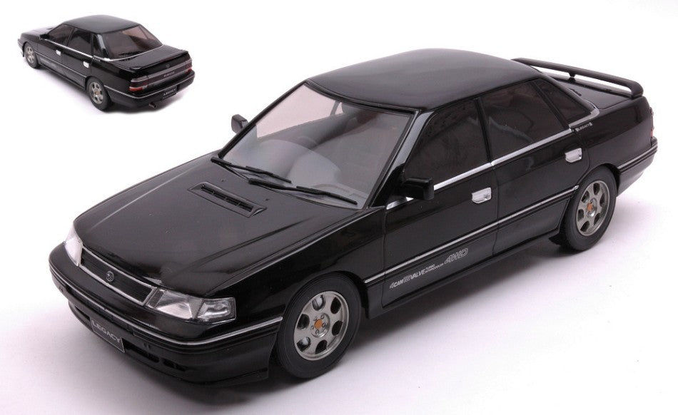 SUBARU LEGACY RS 1991 BLACK 1:18 - Ixo Model - 18CMC131A
