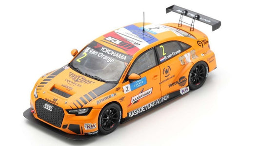 AUDI RS 3 LMS N.2 WTCR ZANDWOORT 2018 PRINCE BERNHARD VAN ORANJE 1:43 - Spark Model - S8962