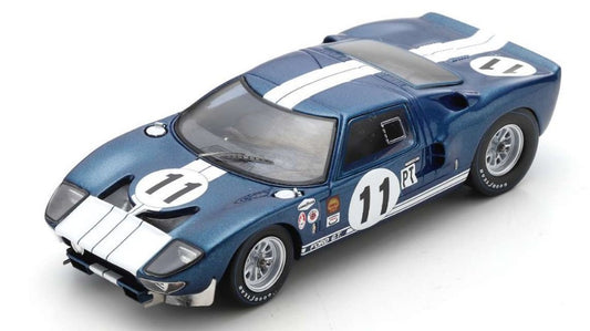 FORD GT40 N.11 2nd 12 H SEBRING 1965 K.MILES-B.MCLAREN 1:43 - Spark Model - US250