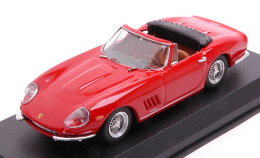FERRARI 275 GTB/4  N.A.R.T. SPYDER 1967 RED 1:43 - Best Model - BT9837