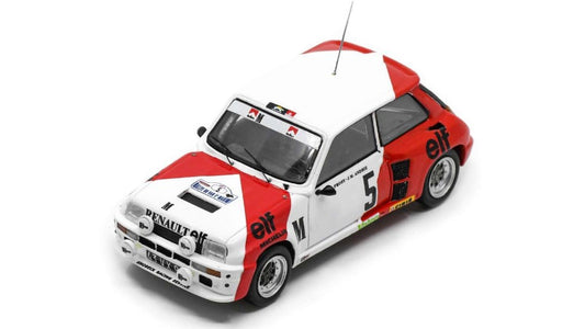 RENAULT 5 TURBO N.5 RALLY DU VAR 1982 A.PROST-J-M.ANDRIE' 1:43 - Spark Model - SF197