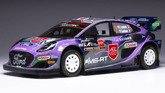 FORD PUMA RALLY 1 N.7 RALLY ACROPOLIS 2022 LOUBET/LANDAIS 1:18 - Ixo Model - 18RMC138