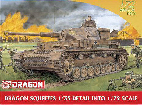 PZ.KPFW IV AUSF.F2 KIT 1:72 - Dragon - D7359