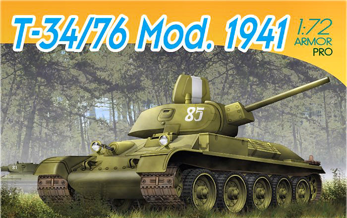 T 34/76 MOD.1941 KIT 1:72 - Dragon - D7259