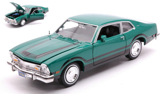 FORD MAVERICK GRABBER "FORGETTEN CLASSIC SERIES" 1974 GREEN 1:24 - MotorMax - MTM79043GN